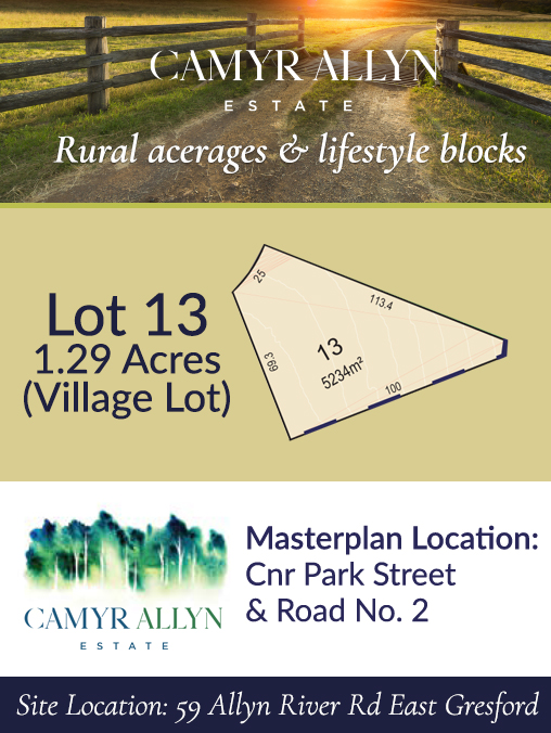 Lot 13 - Camyr Allyn Estate